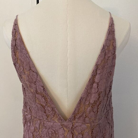 Free People Dangerous Love Lace Mini Dress Size 8 - Picture 9 of 15